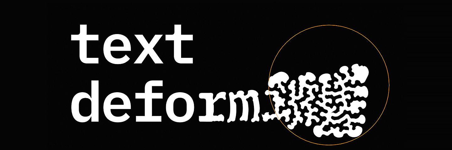 text deform